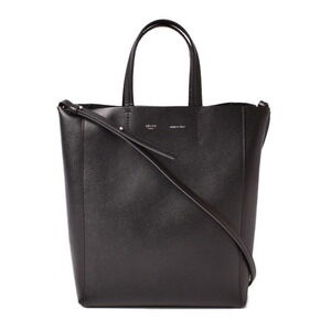 Celine Cabas Vertical Handbag Shoulder Bag Black